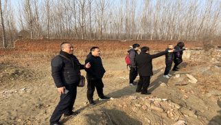 HJC黄金城平台集团环境产业项目组应邀考察河北邢台污水处理厂项目